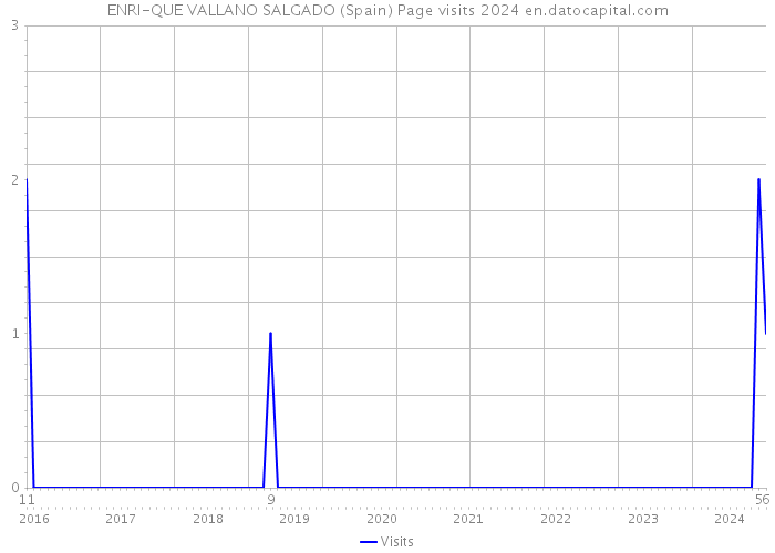 ENRI-QUE VALLANO SALGADO (Spain) Page visits 2024 