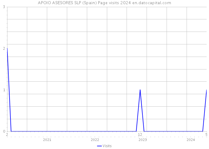 APOIO ASESORES SLP (Spain) Page visits 2024 