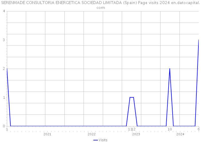 SERENMADE CONSULTORIA ENERGETICA SOCIEDAD LIMITADA (Spain) Page visits 2024 