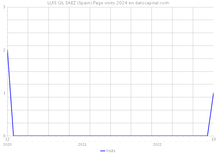 LUIS GIL SAEZ (Spain) Page visits 2024 