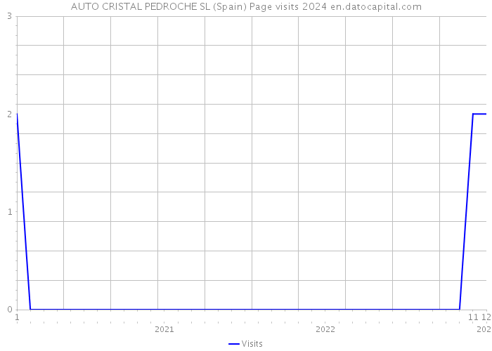 AUTO CRISTAL PEDROCHE SL (Spain) Page visits 2024 
