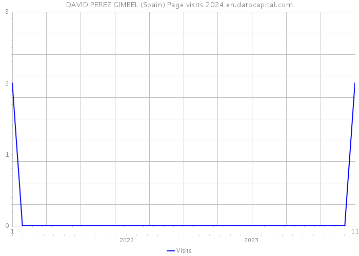 DAVID PEREZ GIMBEL (Spain) Page visits 2024 