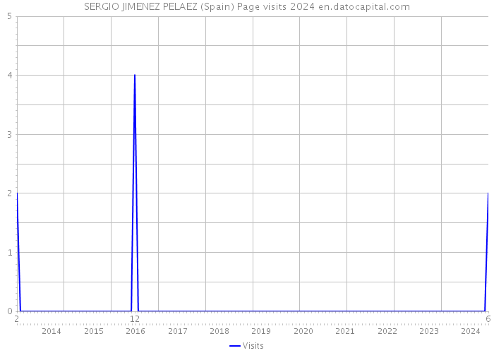 SERGIO JIMENEZ PELAEZ (Spain) Page visits 2024 