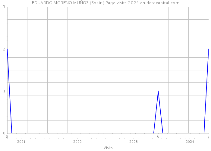 EDUARDO MORENO MUÑOZ (Spain) Page visits 2024 