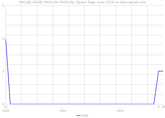 MIGUEL ANGEL PASCUAL PASCUAL (Spain) Page visits 2024 