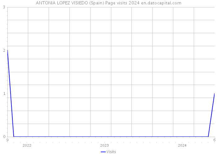 ANTONIA LOPEZ VISIEDO (Spain) Page visits 2024 