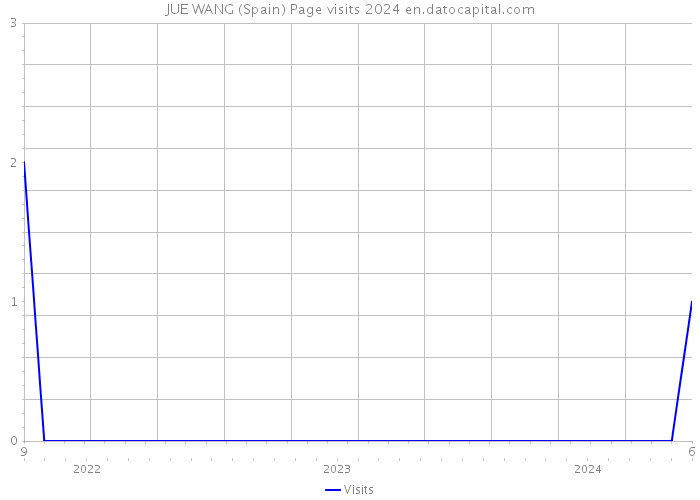 JUE WANG (Spain) Page visits 2024 