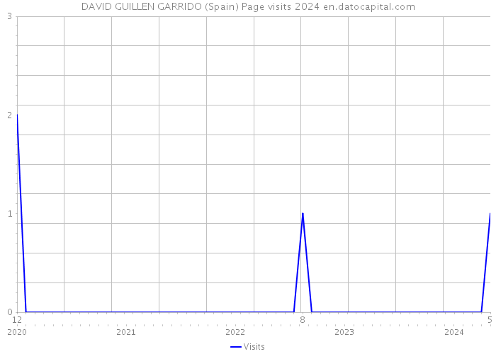 DAVID GUILLEN GARRIDO (Spain) Page visits 2024 