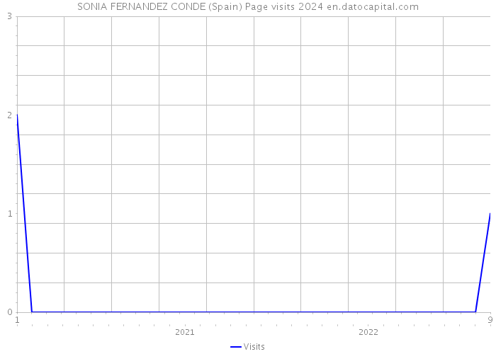 SONIA FERNANDEZ CONDE (Spain) Page visits 2024 