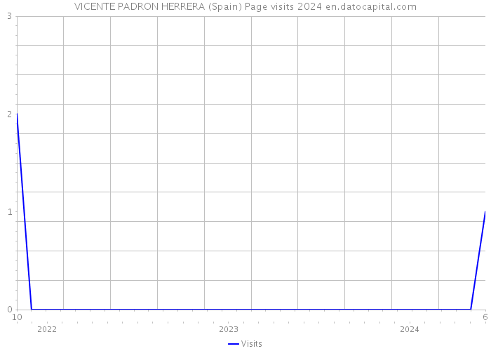 VICENTE PADRON HERRERA (Spain) Page visits 2024 