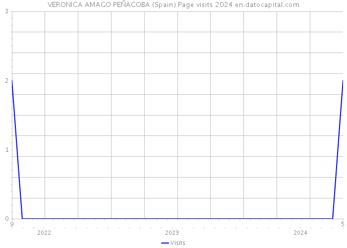 VERONICA AMAGO PEÑACOBA (Spain) Page visits 2024 