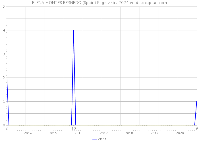 ELENA MONTES BERNEDO (Spain) Page visits 2024 