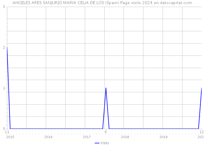 ANGELES ARES SANJURJO MARIA CELIA DE LOS (Spain) Page visits 2024 