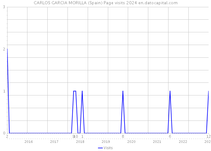 CARLOS GARCIA MORILLA (Spain) Page visits 2024 