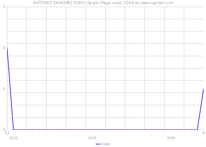 ANTONIO SANCHEZ SORO (Spain) Page visits 2024 