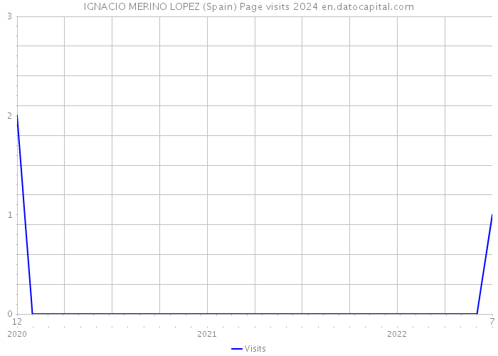 IGNACIO MERINO LOPEZ (Spain) Page visits 2024 