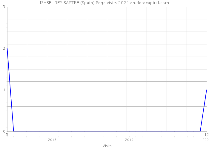 ISABEL REY SASTRE (Spain) Page visits 2024 