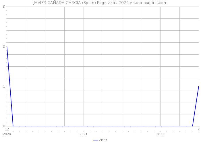JAVIER CAÑADA GARCIA (Spain) Page visits 2024 