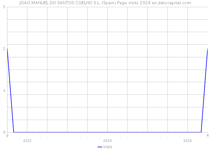 JOAO MANUEL DO SANTOS COELHO S.L. (Spain) Page visits 2024 