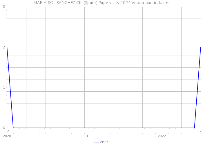 MARIA SOL SANCHEZ GIL (Spain) Page visits 2024 