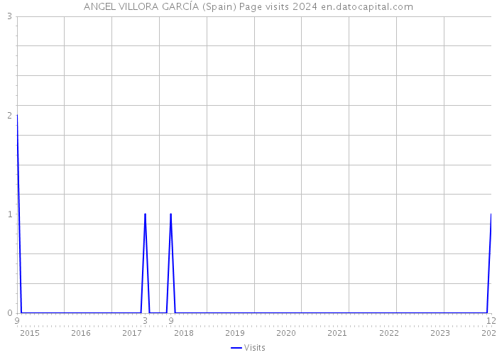 ANGEL VILLORA GARCÍA (Spain) Page visits 2024 