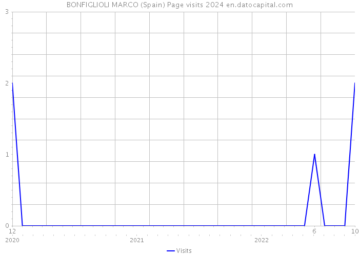 BONFIGLIOLI MARCO (Spain) Page visits 2024 
