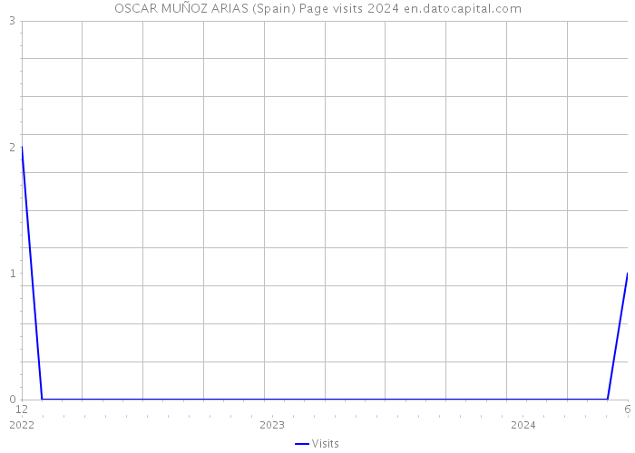 OSCAR MUÑOZ ARIAS (Spain) Page visits 2024 