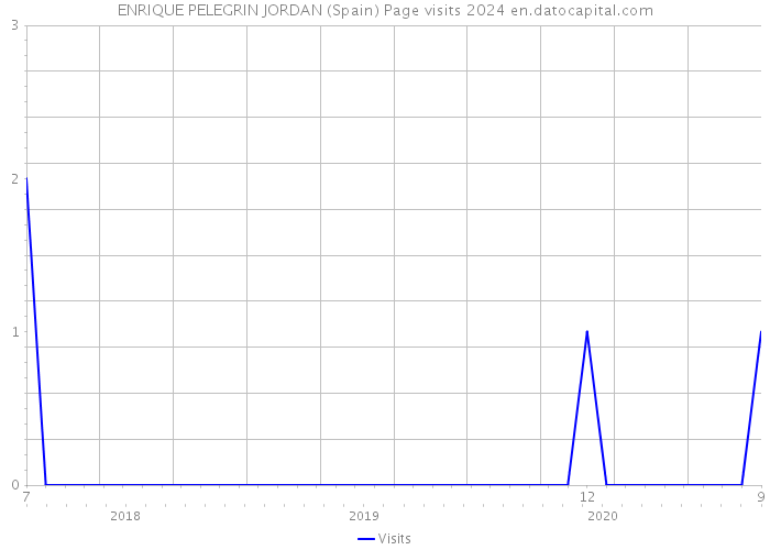 ENRIQUE PELEGRIN JORDAN (Spain) Page visits 2024 