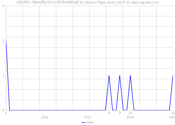 CENTRO TERAPEUTICO ESTRADENSE SL (Spain) Page visits 2024 