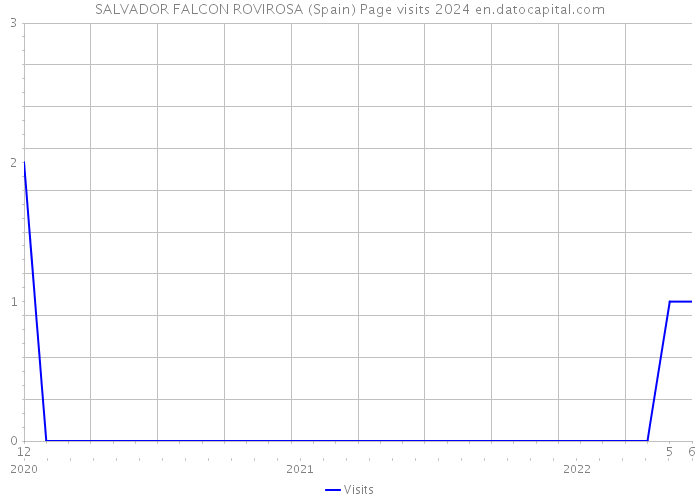 SALVADOR FALCON ROVIROSA (Spain) Page visits 2024 
