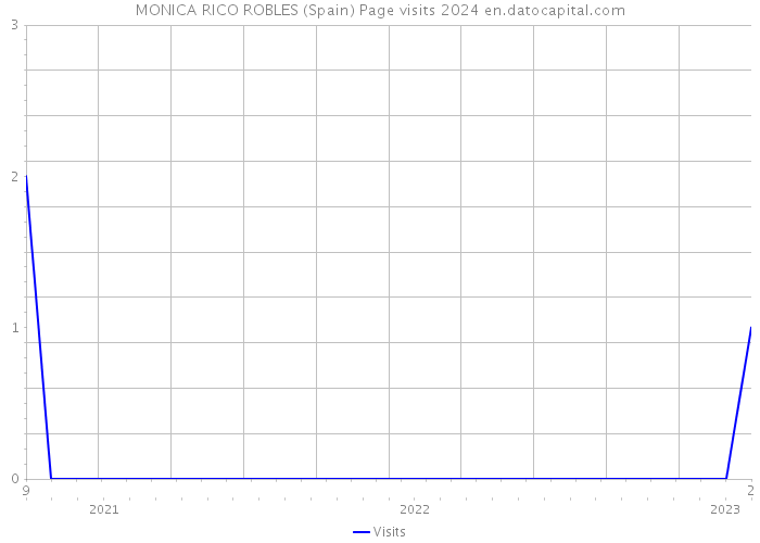 MONICA RICO ROBLES (Spain) Page visits 2024 