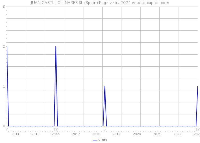 JUAN CASTILLO LINARES SL (Spain) Page visits 2024 