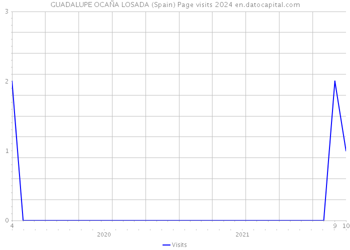 GUADALUPE OCAÑA LOSADA (Spain) Page visits 2024 