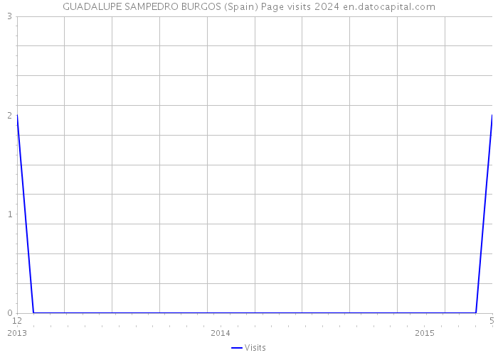 GUADALUPE SAMPEDRO BURGOS (Spain) Page visits 2024 