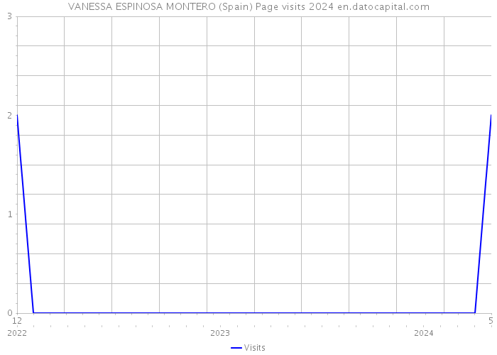 VANESSA ESPINOSA MONTERO (Spain) Page visits 2024 