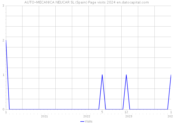 AUTO-MECANICA NEUCAR SL (Spain) Page visits 2024 