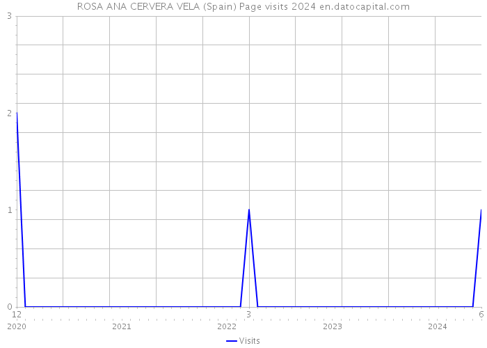 ROSA ANA CERVERA VELA (Spain) Page visits 2024 