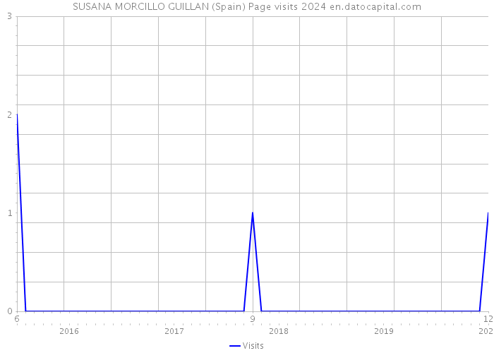 SUSANA MORCILLO GUILLAN (Spain) Page visits 2024 