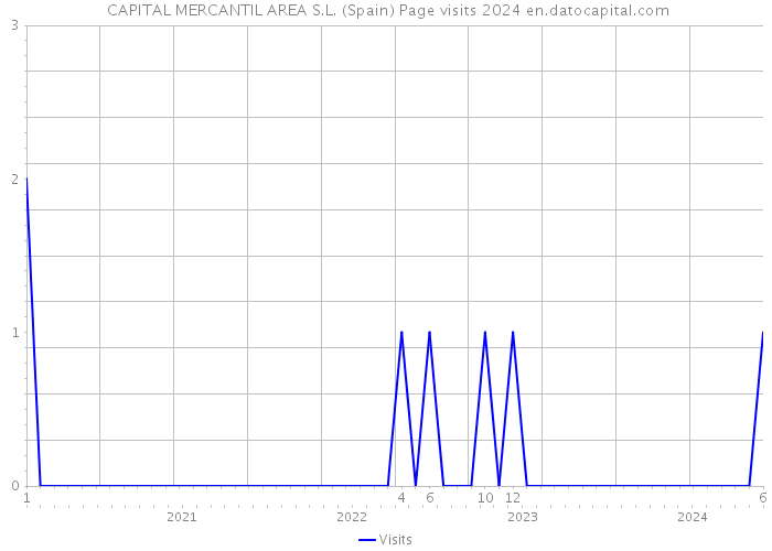  CAPITAL MERCANTIL AREA S.L. (Spain) Page visits 2024 