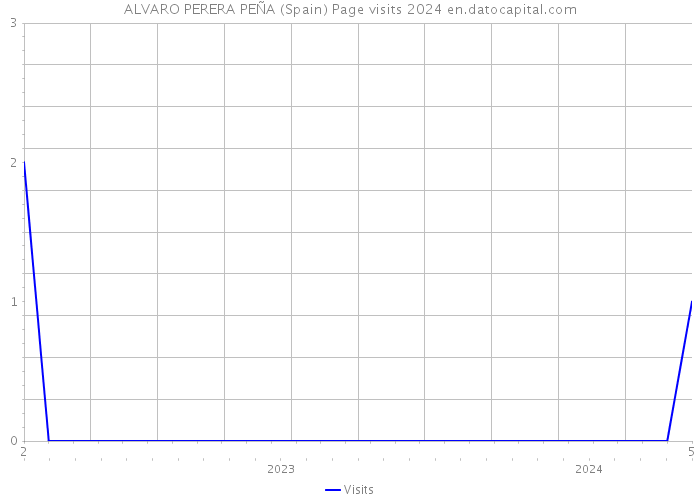 ALVARO PERERA PEÑA (Spain) Page visits 2024 