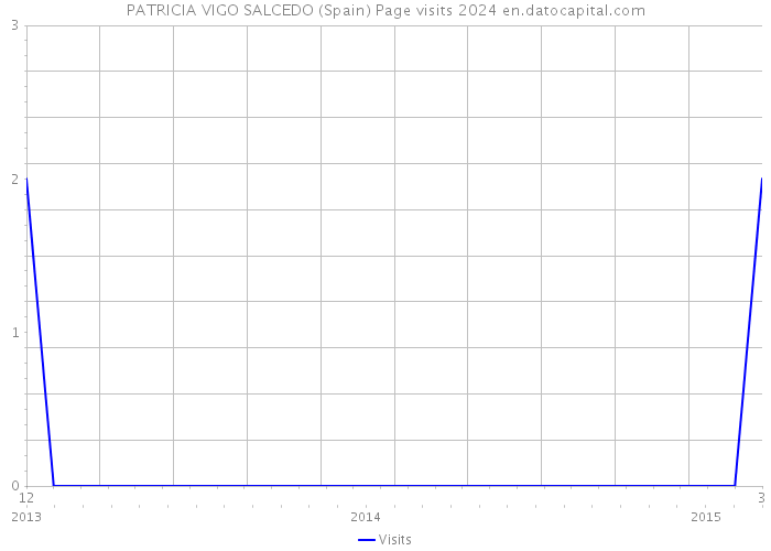 PATRICIA VIGO SALCEDO (Spain) Page visits 2024 