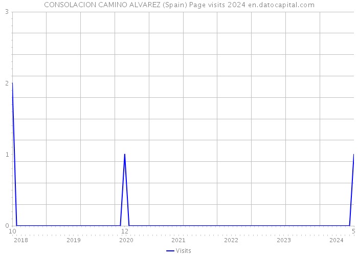 CONSOLACION CAMINO ALVAREZ (Spain) Page visits 2024 