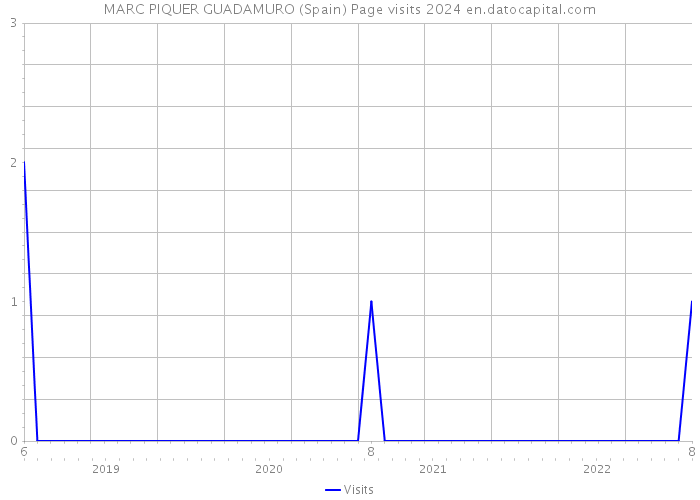 MARC PIQUER GUADAMURO (Spain) Page visits 2024 
