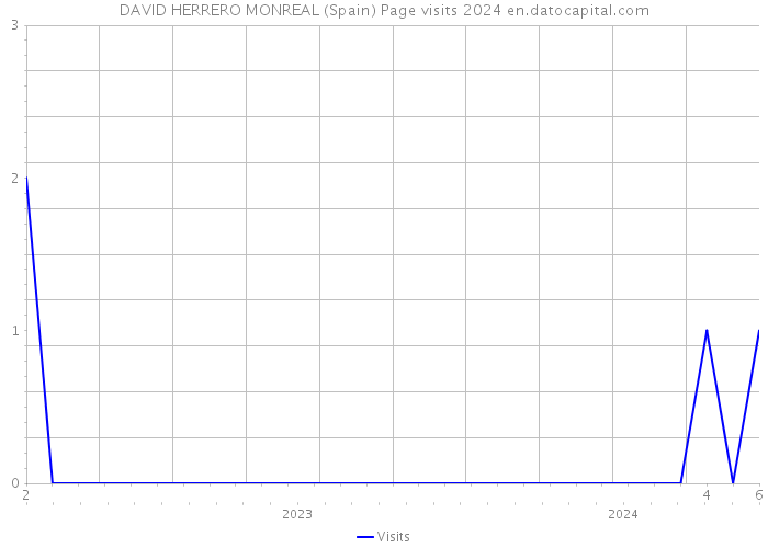 DAVID HERRERO MONREAL (Spain) Page visits 2024 