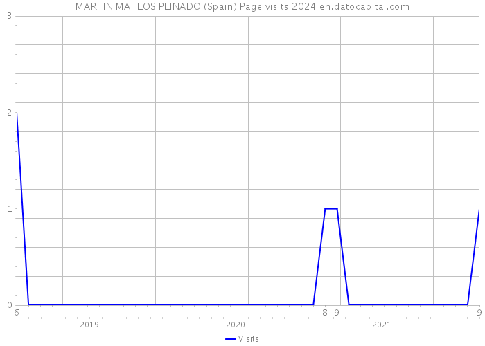 MARTIN MATEOS PEINADO (Spain) Page visits 2024 