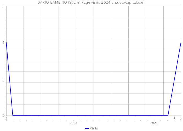 DARIO GAMBINO (Spain) Page visits 2024 