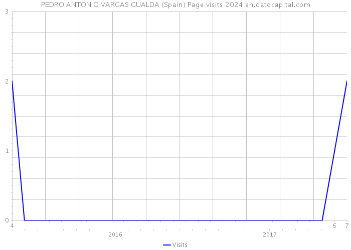 PEDRO ANTONIO VARGAS GUALDA (Spain) Page visits 2024 