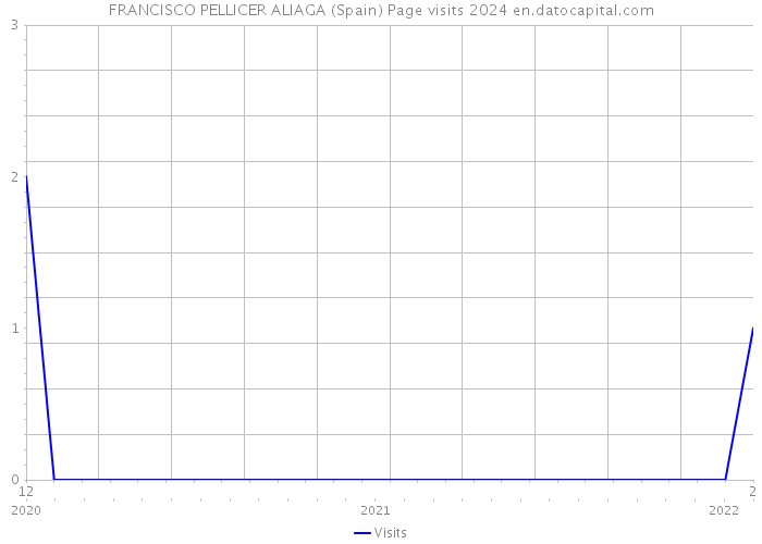 FRANCISCO PELLICER ALIAGA (Spain) Page visits 2024 
