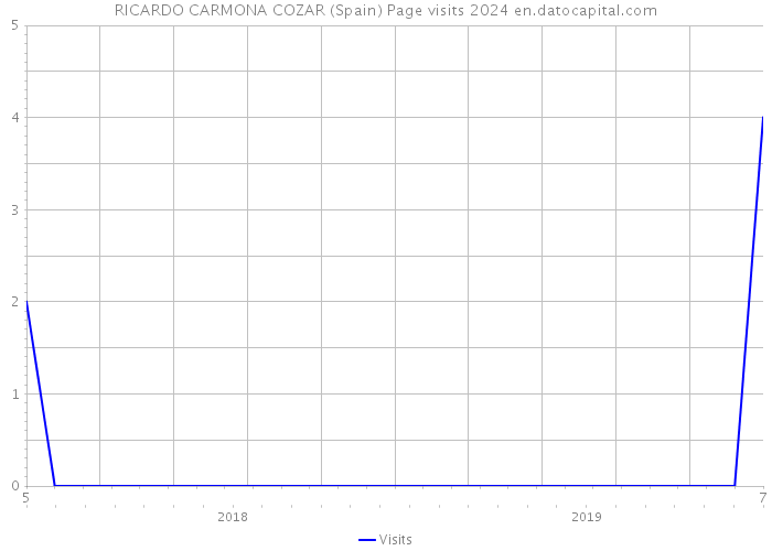 RICARDO CARMONA COZAR (Spain) Page visits 2024 