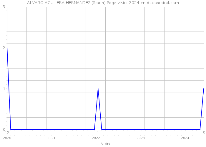 ALVARO AGUILERA HERNANDEZ (Spain) Page visits 2024 